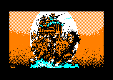 Wells & Fargo for the Amstrad CPC