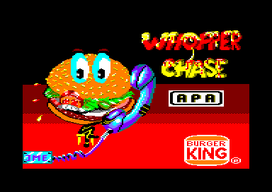 Whopper Chase for the Amstrad CPC