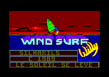 Windsurf Willy for the Amstrad CPC