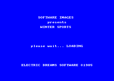 Winter Sports for the Amstrad CPC