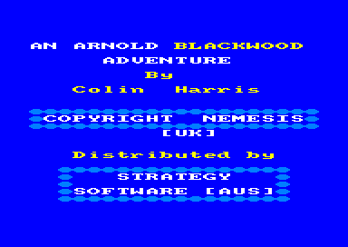 Wise and Fool or Arnold Blackwood for the Amstrad CPC