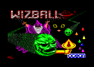 Wizball for the Amstrad CPC