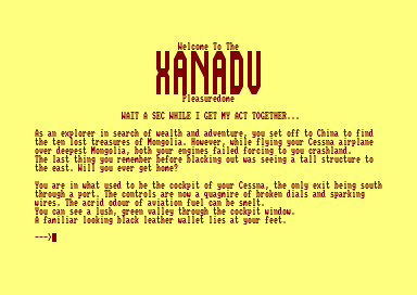 Xanadu for the Amstrad CPC