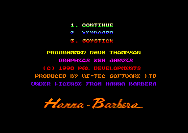 Yogis Great Escape for the Amstrad CPC