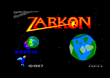 Zarkon for the Amstrad CPC