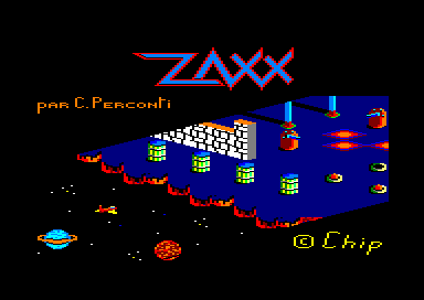 Zaxx for the Amstrad CPC
