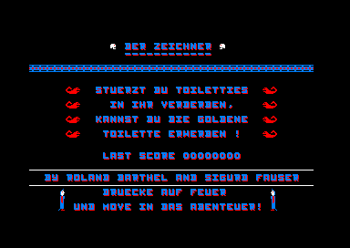Der Zeichner for the Amstrad CPC