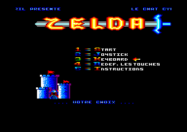 Zelda for the Amstrad CPC