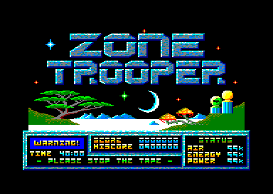 Zone Trooper for the Amstrad CPC
