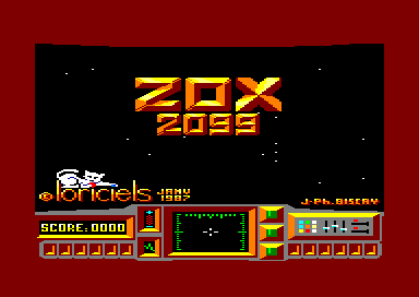 Zox 2099 for the Amstrad CPC